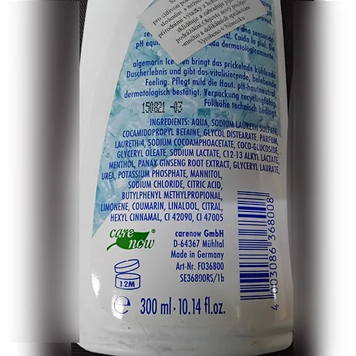 Gel doccia «Ice Men» — foto 3 dell'alert SR/00517/26