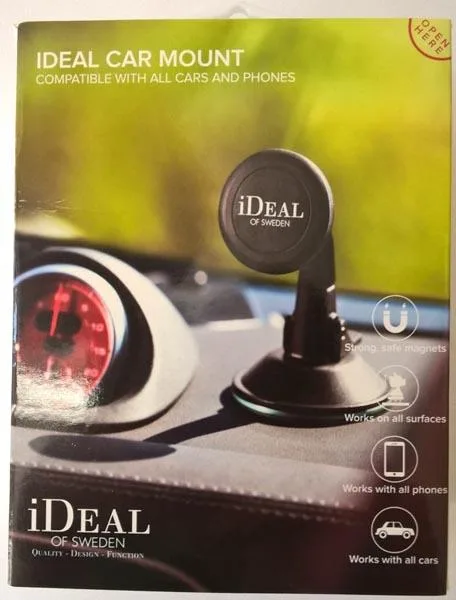 Porta telefono per auto «iDeal car mount» (Ideal)