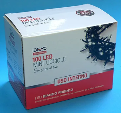 Catene di illuminazione «IDEA’S CHRISTMAS 100 LED  MINILUCCIOLE» — foto 4 dell'alert A12/01215/21