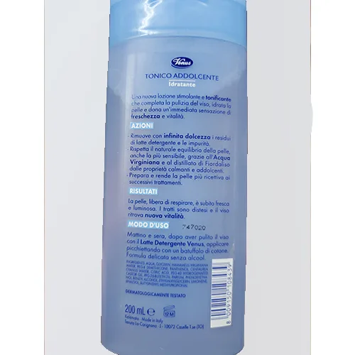 Tonico viso «Idratante» (Venus)