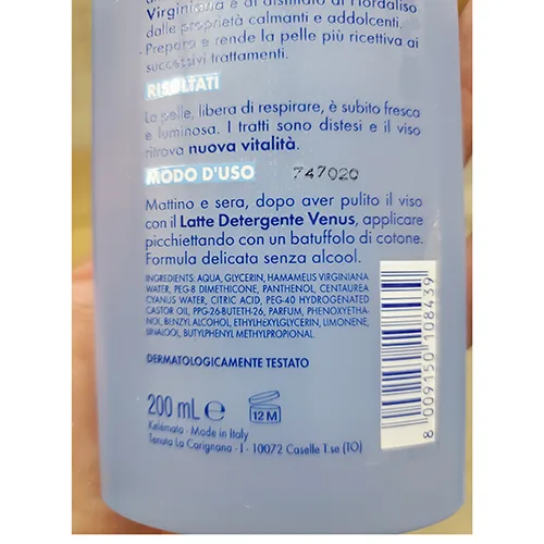 Tonico viso «Idratante» — foto 2 dell'alert A12/02211/24