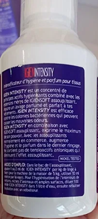 Igiene del bucato e profumo liquido «Igien intensity» — foto 2 dell'alert A12/00891/23