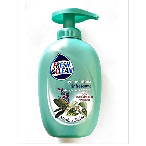 Sapone «Igiene Intima rinfrescante Menta e Salvia» (FRESH &amp; CLEAN)