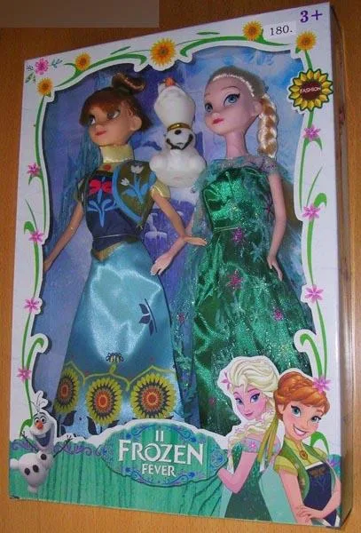 Bambole di plastica «II Frozen Fever» (Unknown)