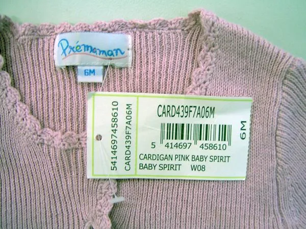 Il cardigan del bambino — foto 2 dell'alert 0173/09