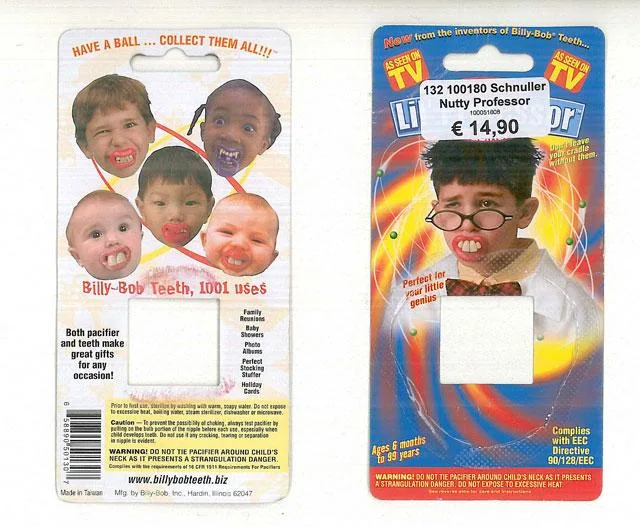 Il succhietto del bambino – Nutty Professor denti (Billy-Bob)