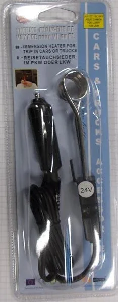 Riscaldatore ad immersione da viaggio «Immersion Heater for Trip in Cars or Trucks» — foto 1 dell'alert A12/1019/15