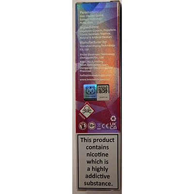 Sigaretta elettronica usa e getta «IMOMENT CRYSTAL JEWEL MOONSTONE Fizzy Cherry» — foto 2 dell'alert A12/00389/24