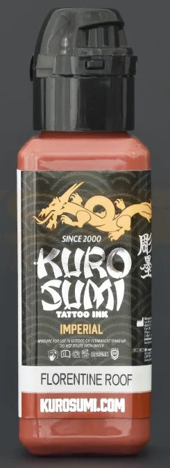 Inchiostro del tatuaggio «IMPERIAL TATTOO INK FLORENTINE ROOF» (Kuro Sumi)