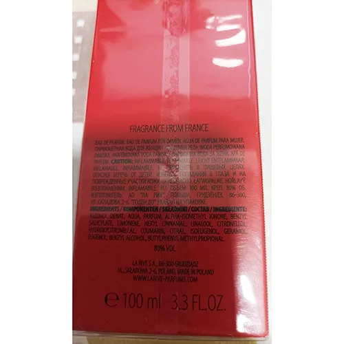 Profumo «in WOMAN Red» — foto 2 dell'alert A12/01965/24