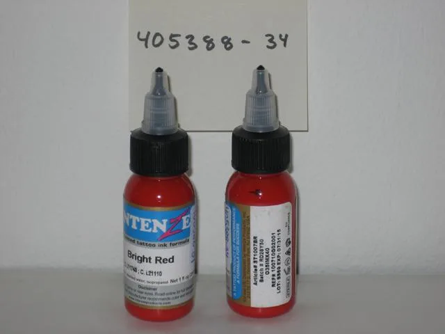 Inchiostro del tatuaggio: & #13; & #13;1. Intenze Cherry Bomb & #13; & #13;2. Inten — foto 4 dell'alert 1513/11