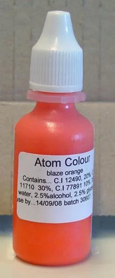 Inchiostro del tatuaggio – Colore Atom Verde Sonic, Giallo caldo e Arancione Blaze — foto 2 dell'alert 0915/07
