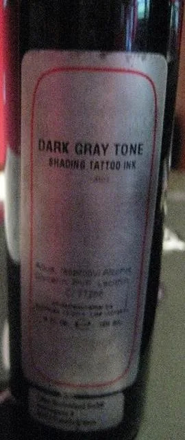 Inchiostro tatuaggio "Makkuro Sumi Dark Gray Tono nero tatt (Makkuro Sumi)
