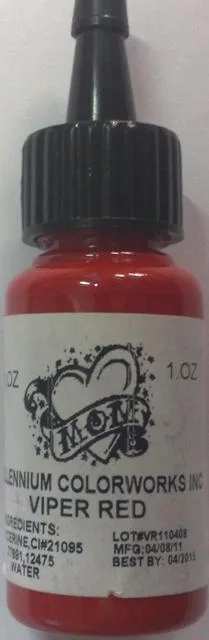 Inchiostro tatuaggio "Viper rosso" e "Snot verde" & #13; & #13; — foto 2 dell'alert 0063/12