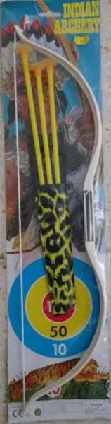 Set di fiocchi e frecce «Indian Archery» (Carnival Toys)