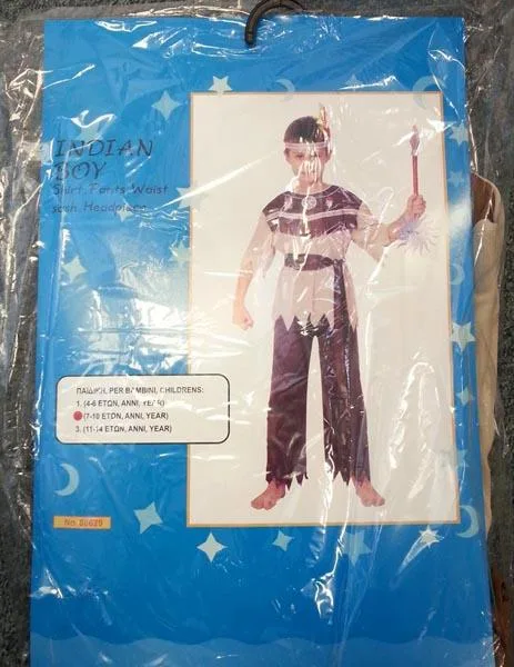 Costume di fantasia «INDIAN BOY» — foto 2 dell'alert A12/0415/16