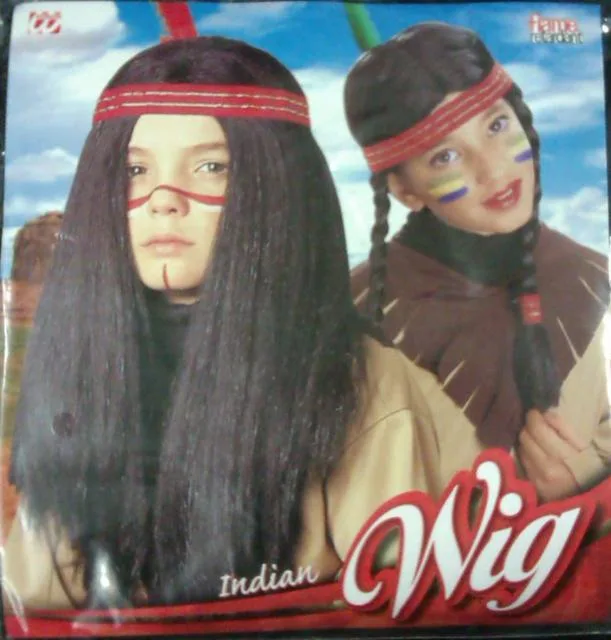Parrucca vestito fantasia «Indian wig» — foto 3 dell'alert A12/1091/14