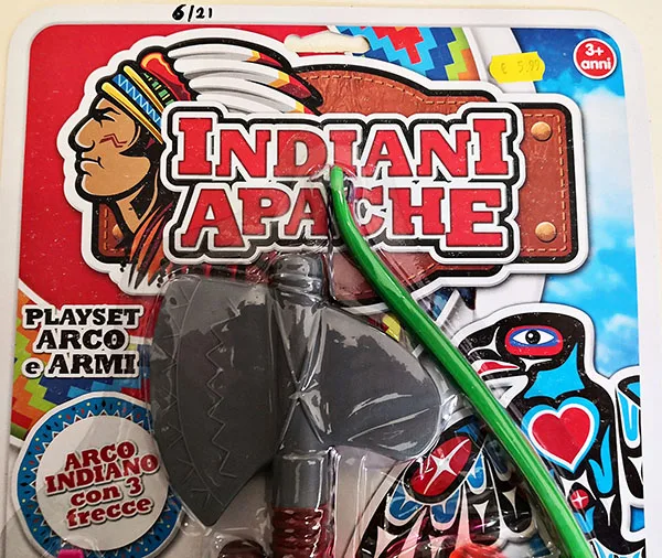 Set di giocattoli «INDIANI APACHE» — foto 2 dell'alert A12/01456/21