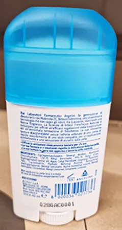 Bastone per deodorante «INFASIL FRESCHEZZA NATURALE» — foto 3 dell'alert A12/01121/23