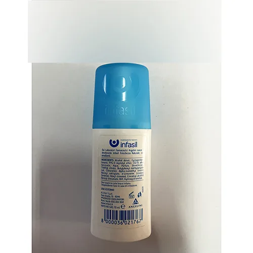 Spruzzo di deodorante «Infasil» — foto 2 dell'alert A12/00583/24