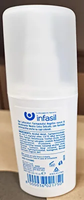 Spruzzo di deodorante «Infasil neutro extra delicato» — foto 2 dell'alert A12/01094/23