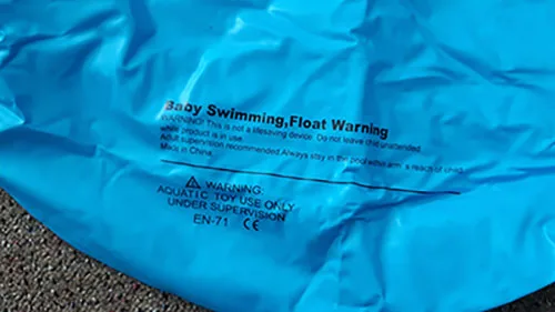 Galleggiante gonfiabile di nuoto del bambino «INFLATABLE AWNING BABY YACHT» — foto 4 dell'alert A12/01561/22