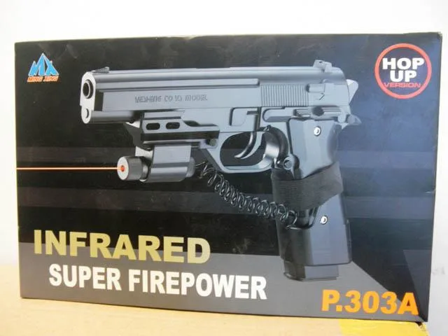 Pistola Airsoft «Infrared Super Firepower» — foto 1 dell'alert A12/0184/14