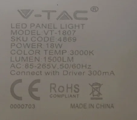 Plafoniera a LED «Innovative LED Lighting» — foto 3 dell'alert A12/01018/20