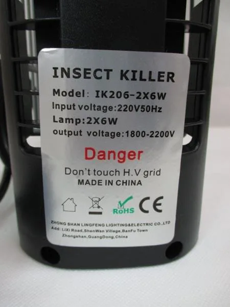 Assassino di insetti elettrici «Insect Killer / Electronic Insect Killer with UVA Lamp» — foto 1 dell'alert A12/0118/16
