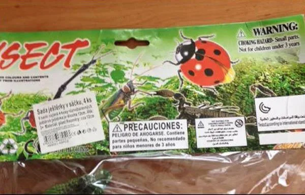Giocattoli di plastica «Insect» (Unknown)