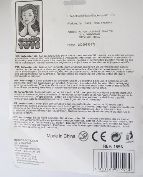 Giocattoli di plastica «Insects» (Marco's Toys)