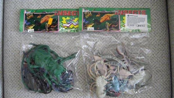 Giocattoli di plastica «Insects» (Quasini)