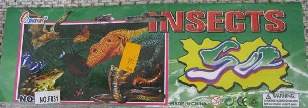 Giocattoli di plastica «Insects» — foto 2 dell'alert A12/0479/15