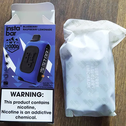 Sigaretta elettronica monouso «insta bar WT 20000 PUFFS» — foto 1 dell'alert A12/03003/24