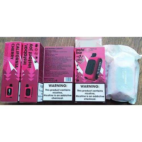 Sigaretta elettronica monouso «insta bar WT 20000 PUFFS» — foto 2 dell'alert A12/03003/24