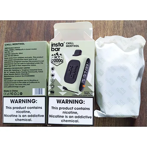 Sigaretta elettronica monouso «insta bar WT 20000 PUFFS» — foto 4 dell'alert A12/03003/24