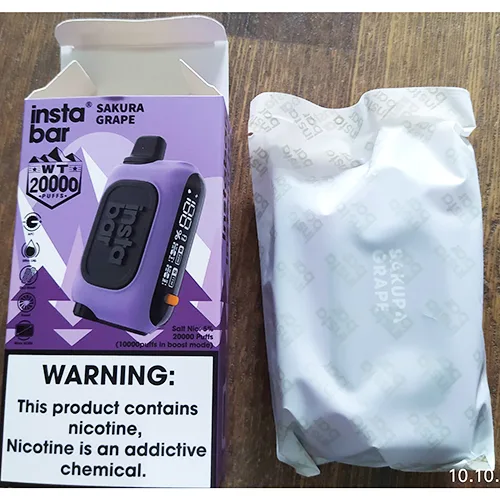 Sigaretta elettronica monouso «insta bar WT 20000 PUFFS» — foto 6 dell'alert A12/03003/24