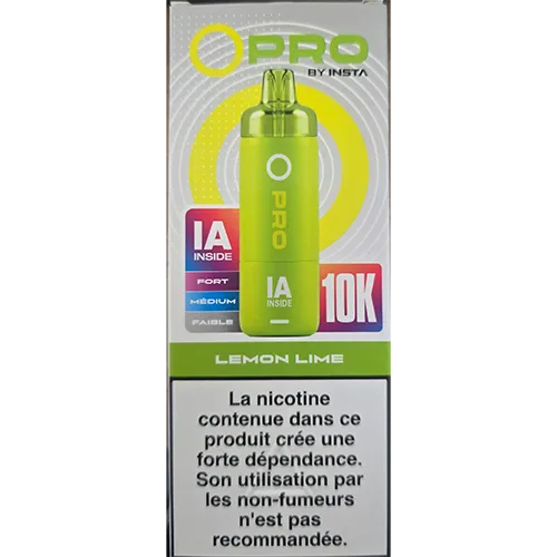 Sigaretta elettronica monouso «Insta O Pro Lemon Lime 20mg/ml» — foto 3 dell'alert SR/02480/26