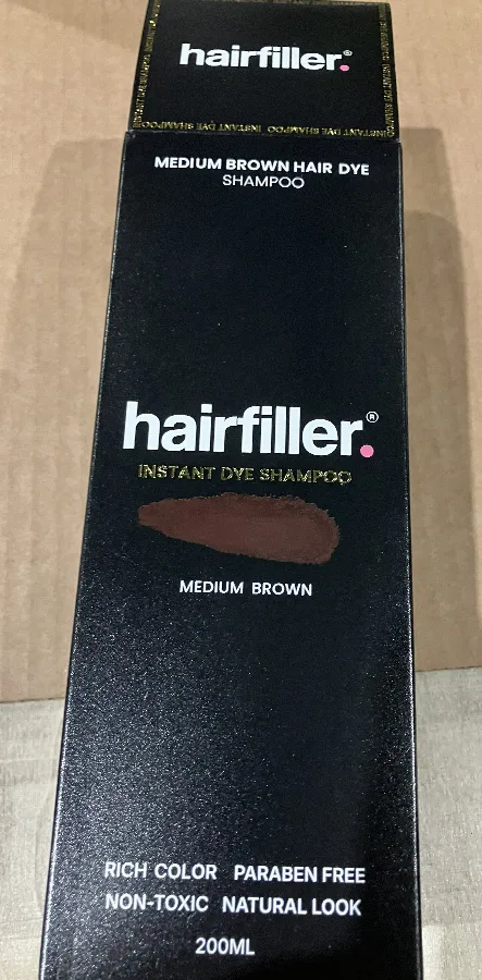 Shampoo «Instant Dye Shampoo Medium Brown» (Hairfiller)