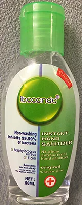 Disinfettante per le mani «Instant hand sanitiser» (ibcccndc)