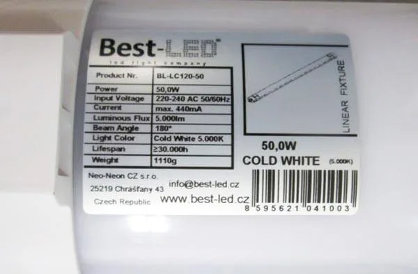 Luce di luce «Integrated linear fixture» — foto 1 dell'alert A12/1404/16