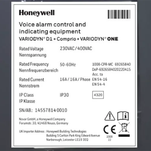 Sistema di allarme vocale «Intelligent Network Controller ("INC")» — foto 2 dell'alert SR/01058/26
