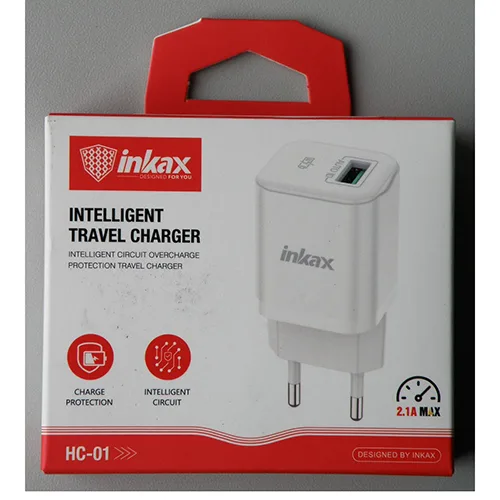 Caricabatterie USB «INTELLIGENT TRAVEL CHARGER» (INKAX)
