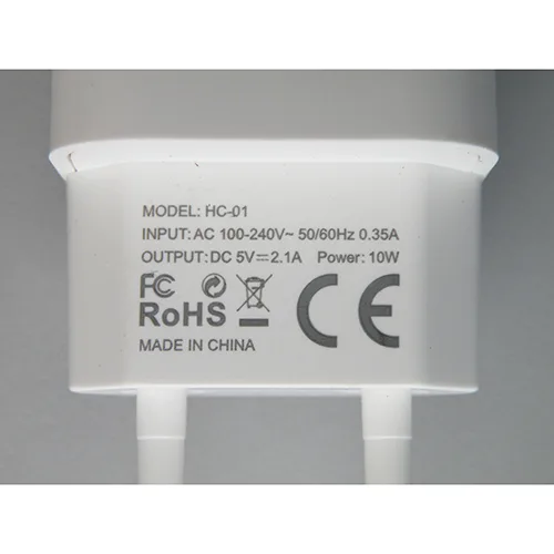 Caricabatterie USB «INTELLIGENT TRAVEL CHARGER» — foto 5 dell'alert A12/00829/24