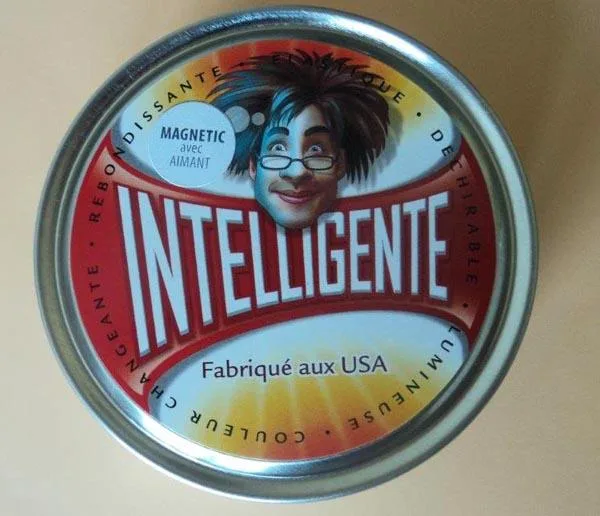 Argilla modellante con magnete «INTELLIGENTE» (Clva)