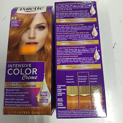 Tintura per capelli «INTENSIVE COLOR CREME HIGH-INTENSITY, PERMANENT COLORATION» (Schwarzkopf Palette)