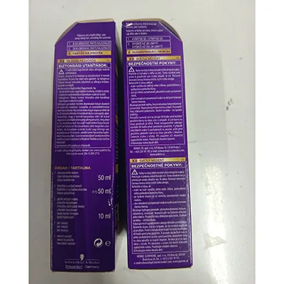 Tintura per capelli «INTENSIVE COLOR CREME HIGH-INTENSITY, PERMANENT COLORATION» — foto 2 dell'alert SR/00733/26