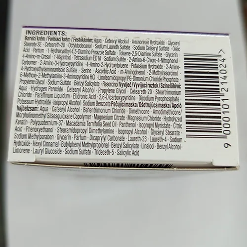 Tintura per capelli «INTENSIVE COLOR CREME LONG-LASTING INTENSITY, PERMANENT, 3x CARE, 6-79» — foto 4 dell'alert SR/03260/25
