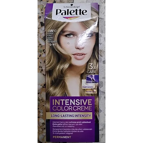 Tintura per capelli «INTENSIVE COLOR CREME LONG-LASTING INTENSITY PERMANENT BW10 PUDROVĚ PLAVÝ» (Schwarzkopf Palette)