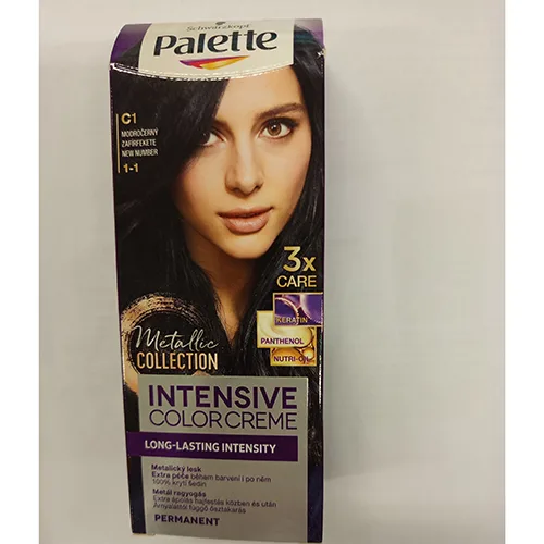 Tintura per capelli «INTENSIVE COLOR CREME, LONG-LASTING INTENSITY, PERMANENT» (Schwarzkopf Palette)
